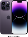 Apple iPhone 14 Pro 5G Dual SIM 128GB – 150GB Data, £55.00 Upfront