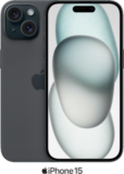 Apple iPhone 15 5G Dual SIM 128GB – 150GB Data, £65.00 Upfront