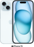 Apple iPhone 15 5G Dual SIM 128GB – 150GB Data, £65.00 Upfront