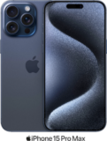 Apple iPhone 15 Pro Max 5G Dual SIM 512GB – 150GB Data, £55.00 Upfront