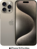 Apple iPhone 15 Pro Max 5G Dual SIM 256GB – 150GB Data, £55.00 Upfront