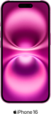 Apple iPhone 16 Dual SIM 256GB – 150GB Data, £100.00 Upfront