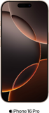 Apple iPhone 16 Pro Dual SIM 128GB – 150GB Data, £100.00 Upfront