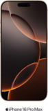 Apple iPhone 16 Pro Max Dual SIM 256GB – 150GB Data, £30.00 Upfront