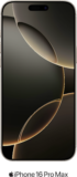 Apple iPhone 16 Pro Max Dual SIM 256GB – 150GB Data, £30.00 Upfront