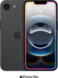 Apple iPhone 16e Dual SIM 512GB – 150GB Data, £95.00 Upfront