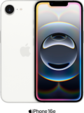 Apple iPhone 16e Dual SIM 128GB – 150GB Data, £65.00 Upfront